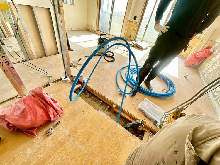 キッチン 開放感のあるキッチンスペース。調理をしながら、会話も弾みそうですね。