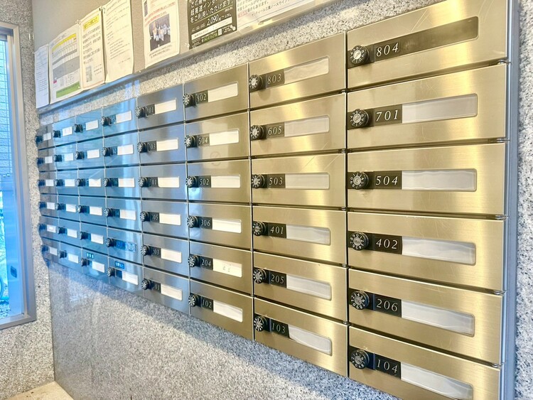 設備 郵便受けも、きちんと管理されています。