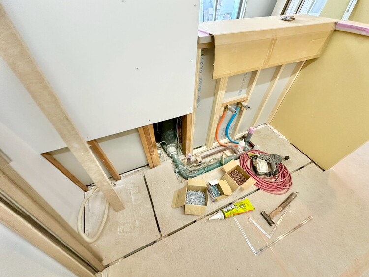 キッチン 使いやすくスタイリッシュなキッチン空間になっております。