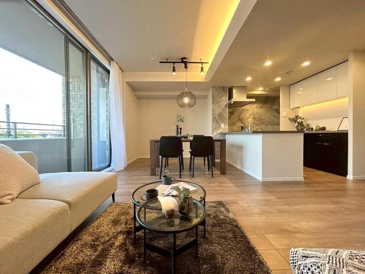 その他 落ち着いた雰囲気に包まれて、伸びやかな空間。