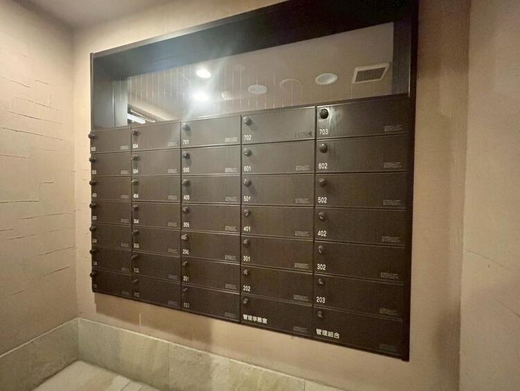 その他 郵便受けも、きちんと管理されています。