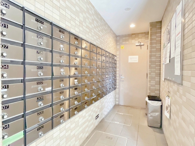 その他 郵便物を受け取るための郵便受けも、きちんと管理されています。