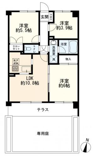 ビューネ綱島東の物件画像