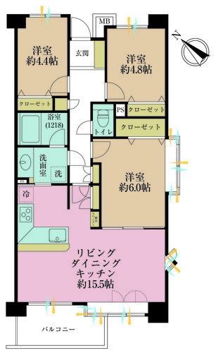 カルナーザ川崎の物件画像