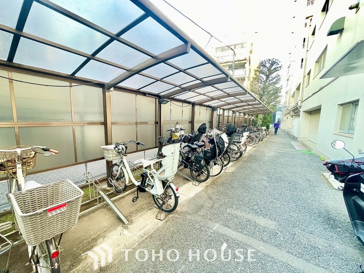 その他 大切な自転車を置いておけるスペースがあります。