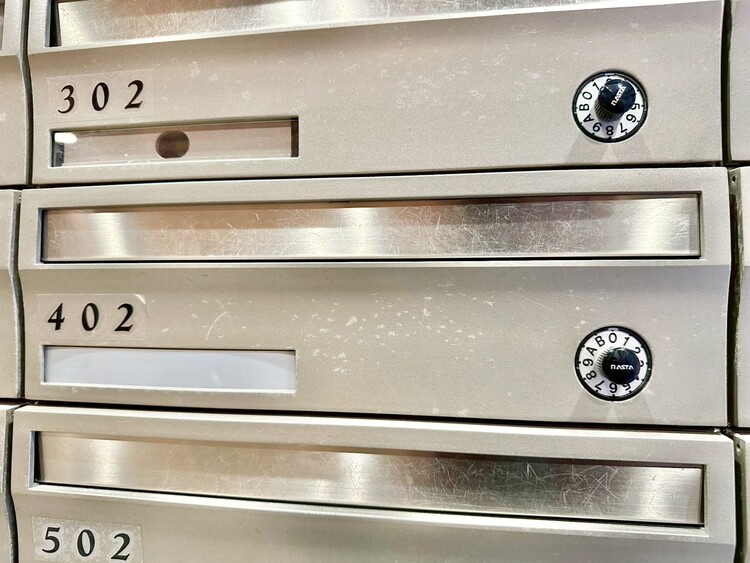 設備 郵便受けも、きちんと管理されています。