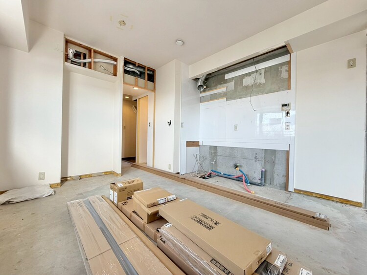 居間 充実した生活は伸びやかな居室空間から始まります。