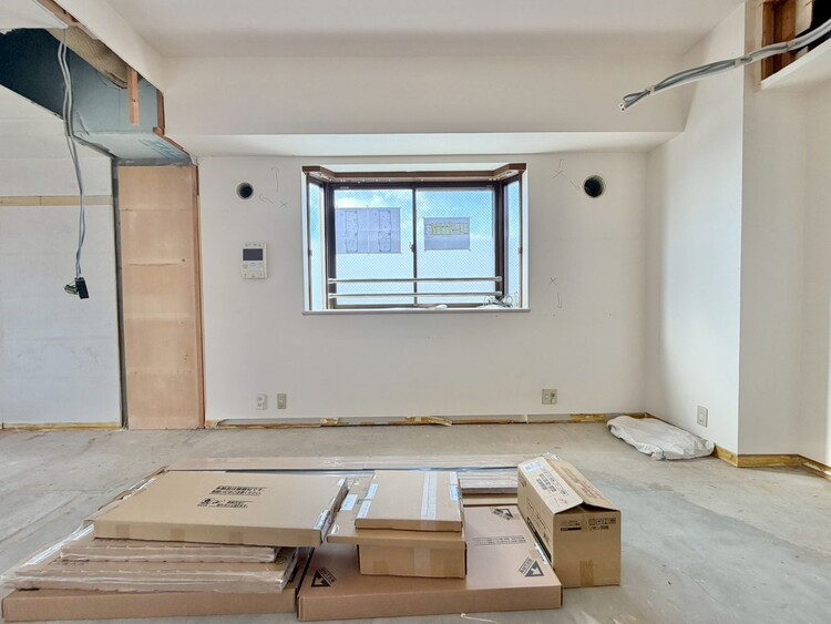 居間 伸びやかな空間のなかで、ゆったりとしたひとときを過ごせます。