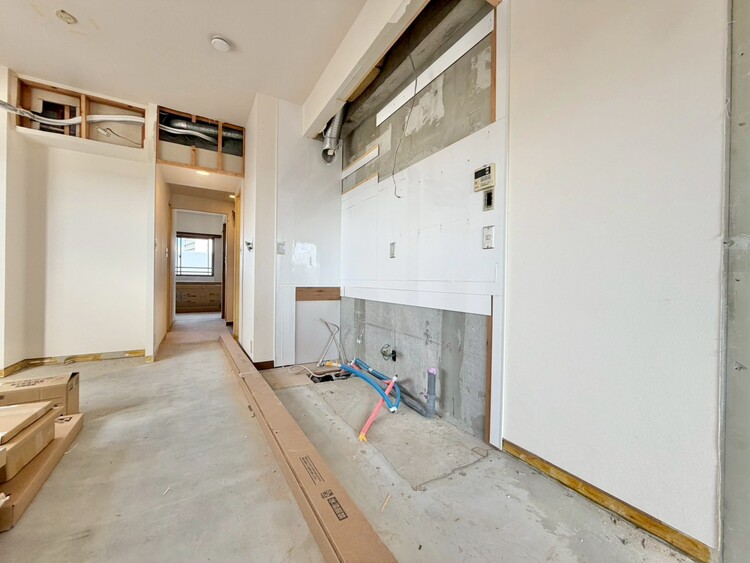 キッチン 使いやすくスタイリッシュなキッチン空間になっております。