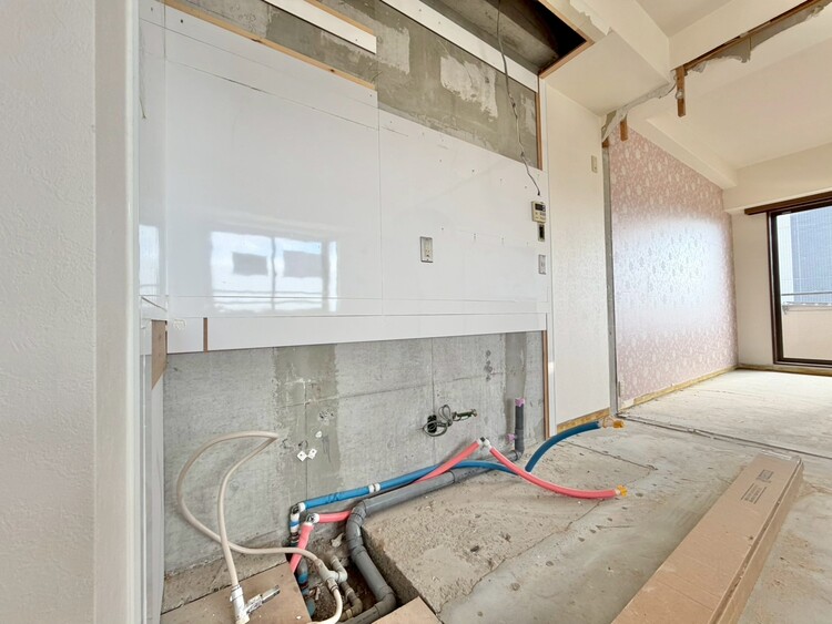 キッチン 開放感のあるキッチンスペース。調理をしながら、会話も弾みそうですね。