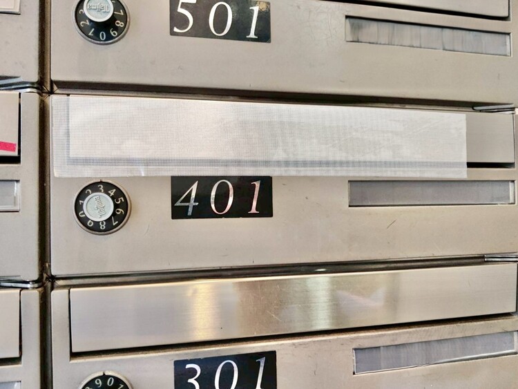 設備 郵便受けも、きちんと管理されています。