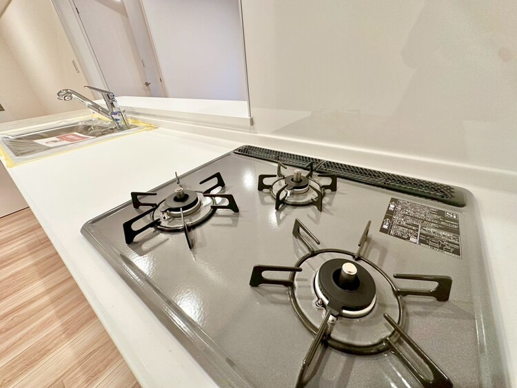 キッチン 使いやすくスタイリッシュなキッチン空間になっております。