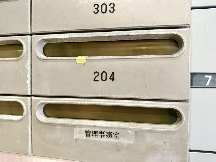 設備 郵便受けも、きちんと管理されています。