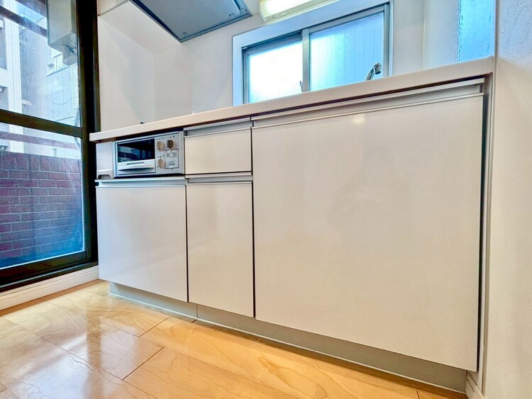 キッチン 使いやすくスタイリッシュなキッチン空間になっております。