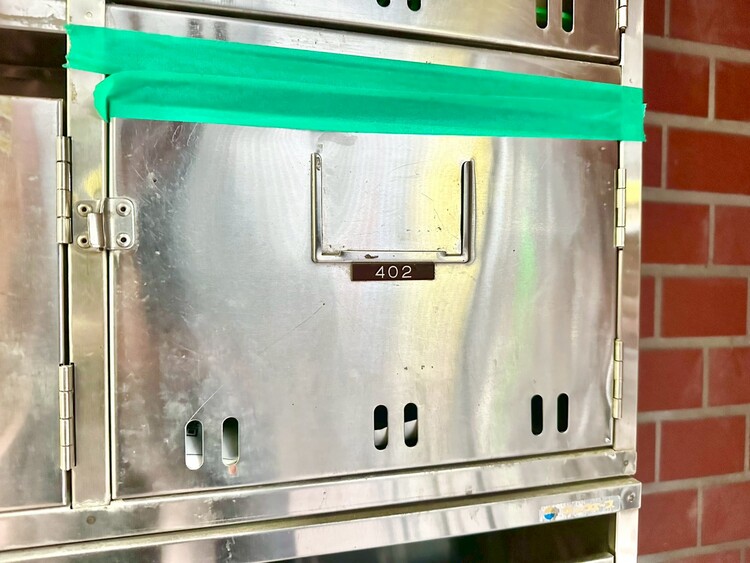 設備 郵便受けも、きちんと管理されています。