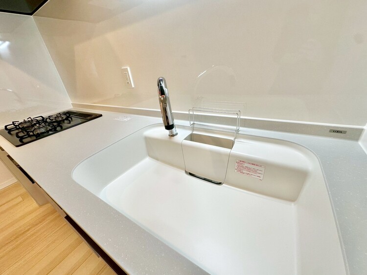 キッチン 開放感のあるキッチンスペース。調理をしながら、会話も弾みそうですね。