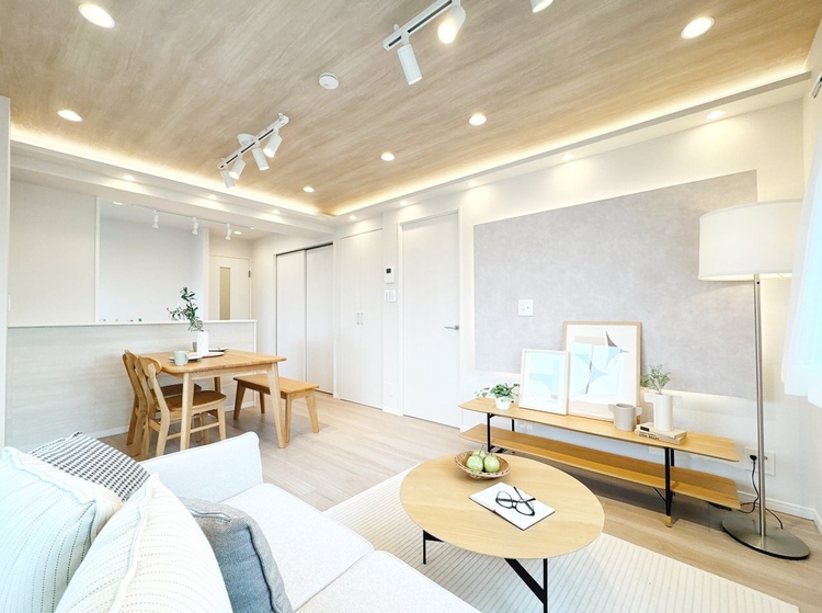 居間 「空間が織り成すひとつ先の住み心地」を演出します。