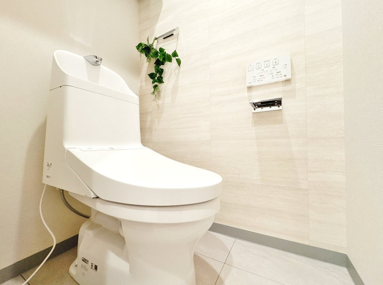 トイレ 暮らしの中のさりげないひとときの快適さにも、こだわりを、持って設備を配しております。
