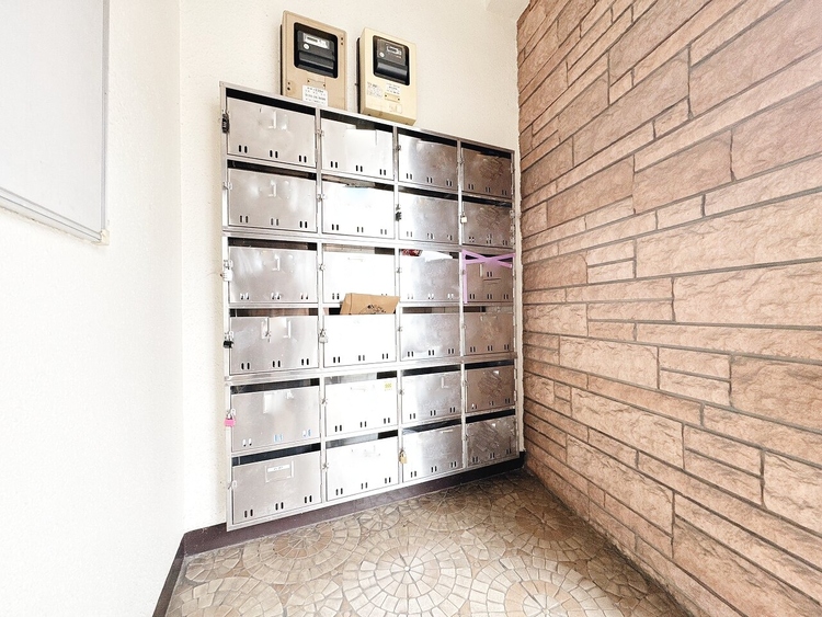 設備 郵便物を受け取るための郵便受けも、きちんと管理されています。