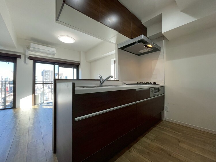 キッチン 洗練されたスタイリッシュなデザイン性と使いやすさを備えた仕様。