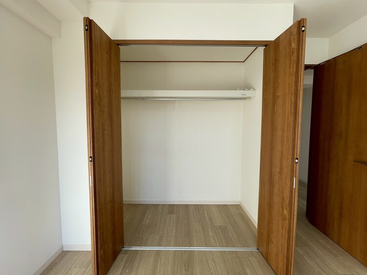 収納 居室にはクローゼットがあり、荷物もスッキリ収納して快適にお過ごしいただけます。