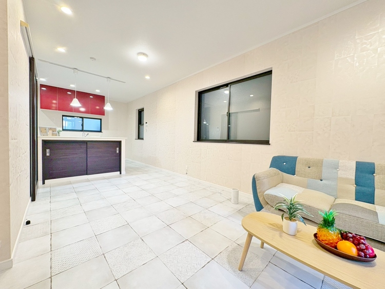 居間 ひとつひとつの空間に宿した機能性、そして美意識。