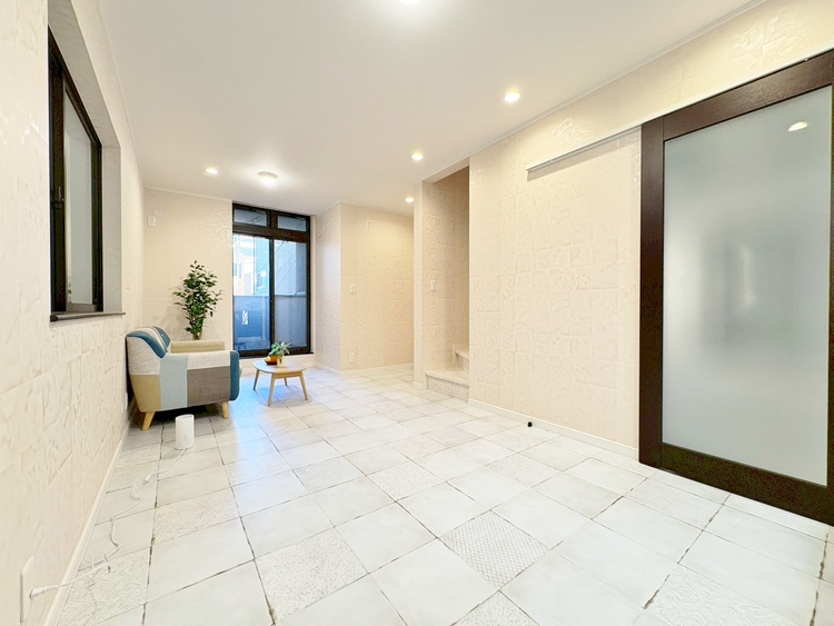 居間 過ごす時間が、たくさんの思い出として紡がれていく場所。