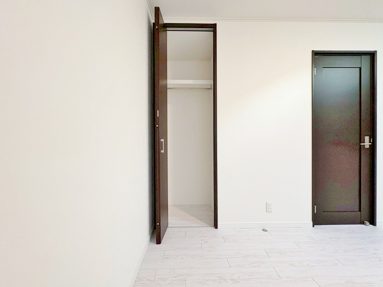 収納 居室にはクローゼットがあり、荷物もスッキリ収納して快適にお過ごしいただけます。