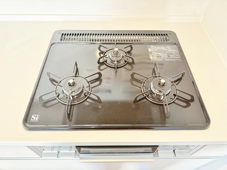 設備 ３口コンロ