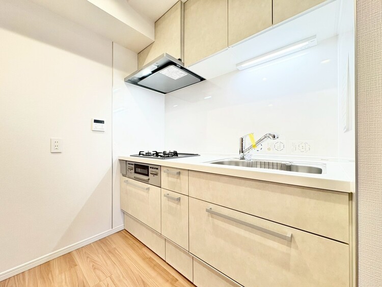 キッチン 洗練されたスタイリッシュなデザイン性と使いやすさを備えた仕様。