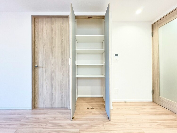 収納 暮らし心地を大きく左右する収納を、適材適所に配置し使い勝手を考慮しました。