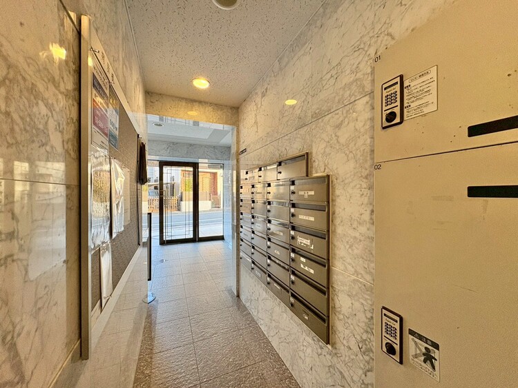 その他 郵便物を受け取るための郵便受けも、きちんと管理されています。