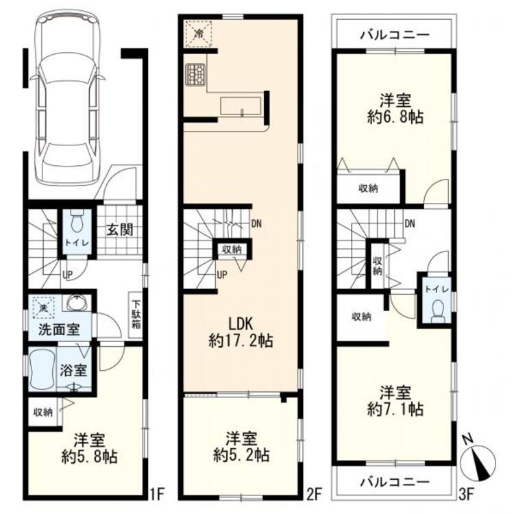 間取り ４ＬＤＫ
