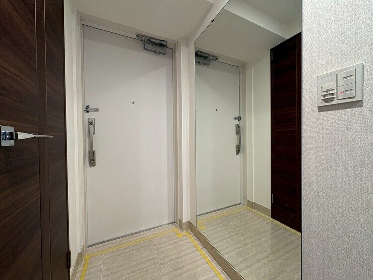 玄関 シューズボックスを完備した玄関です。