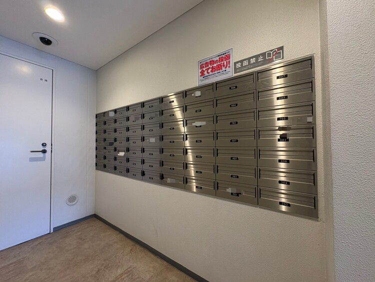 その他 郵便物を受け取るための郵便受けも、きちんと管理されています。