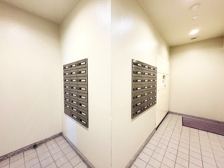 設備 郵便物を受け取るための郵便受けも、きちんと管理されています。