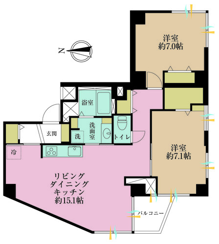 メトロ新高円寺マンションの物件画像