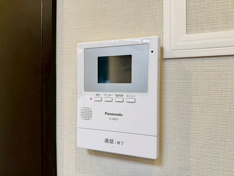 その他 誰が来てもわかる様にモニター付きインターホンを設置。