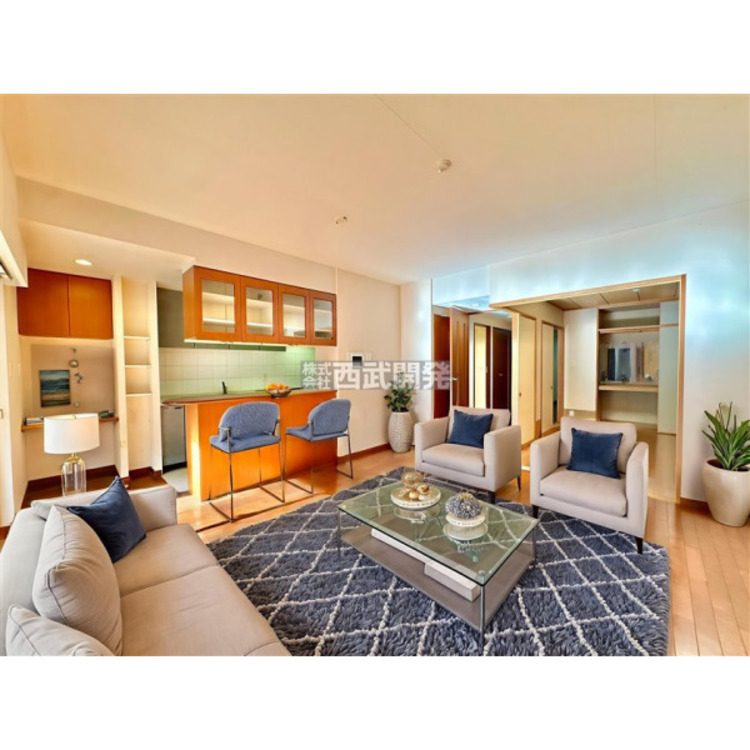 居間 配置している家具・備品等CGによるイメージ画像です。