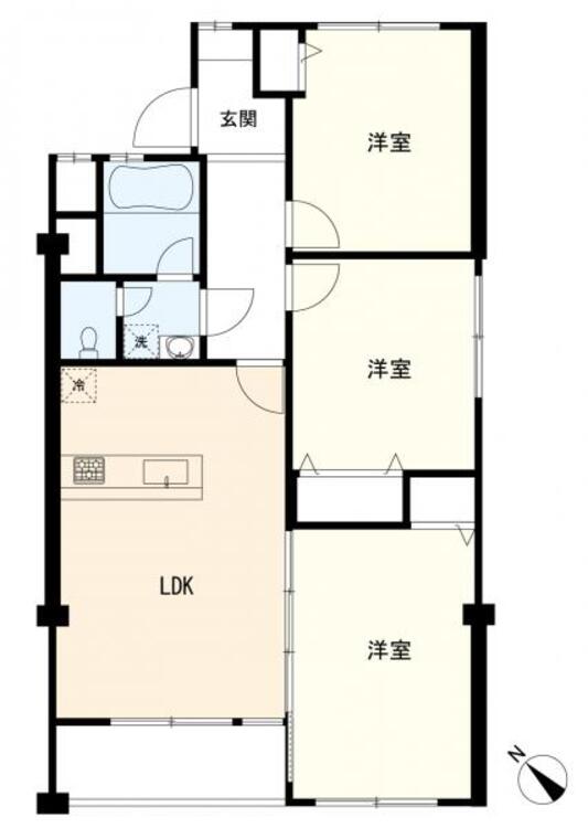 間取り ３ＬＤＫ