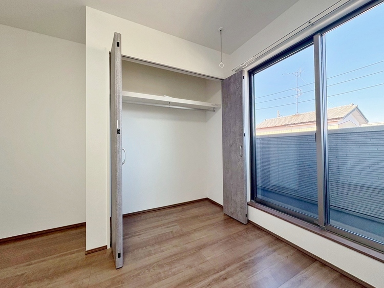 収納 居室にはクローゼットがあり、荷物もスッキリ収納して快適にお過ごしいただけます。