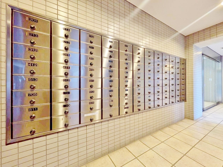 その他 郵便物を受け取るための郵便受けも、きちんと管理されています。