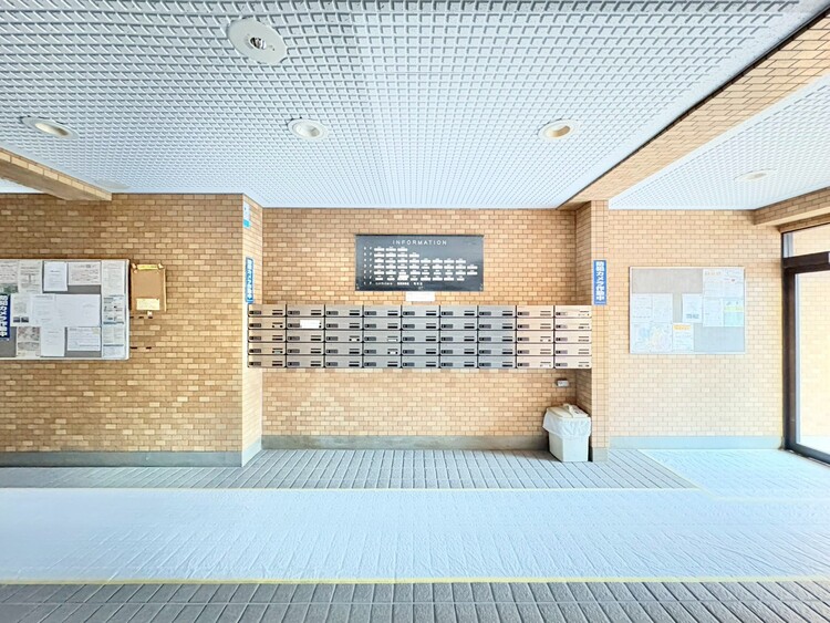 その他 郵便物を受け取るための郵便受けも、きちんと管理されています。