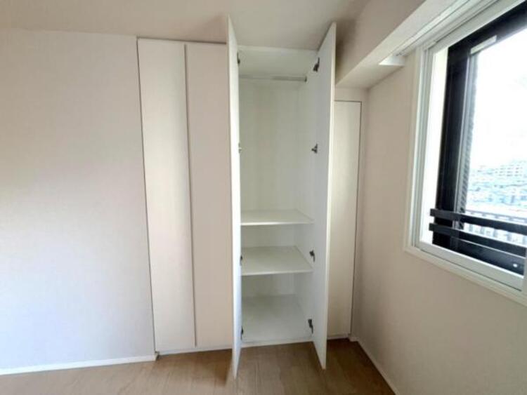 収納 使い勝手の良い収納が豊富で、物が多くてもスッキリ片付けられます。