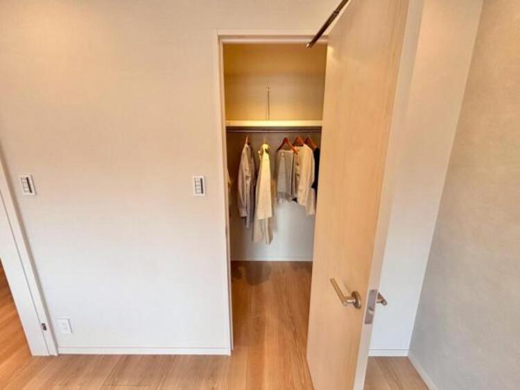 収納 各居室にクローゼットがあり、洋服ダンスなどを置く必要がないのでお部屋を広く使えます。