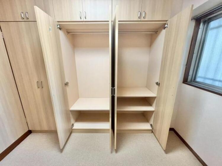 収納 各居室にクローゼットがあり、洋服ダンスなどを置く必要がないのでお部屋を広く使えます。