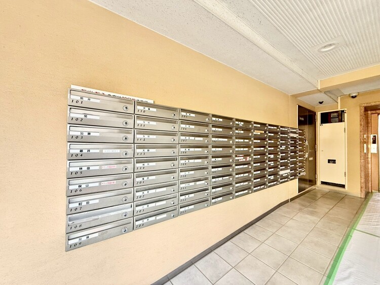 その他 郵便受けも、きちんと管理されています。