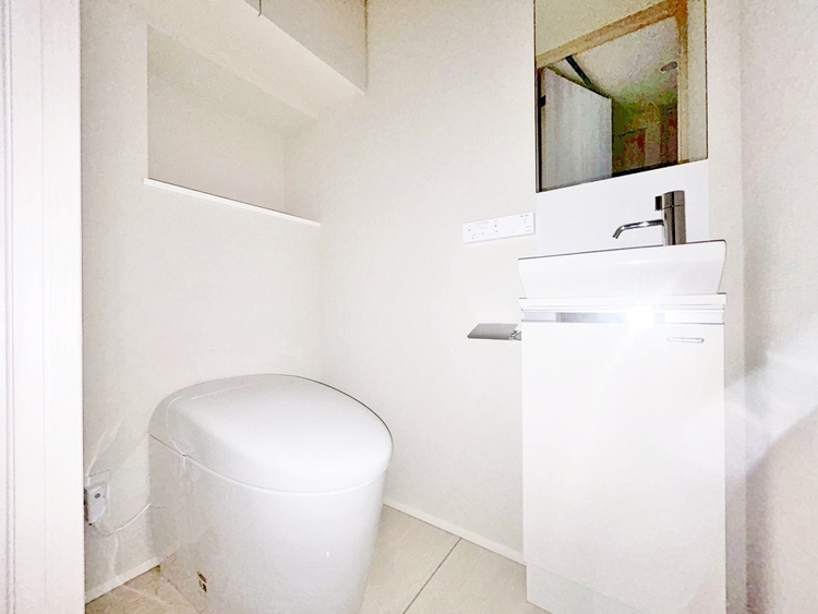 その他 清潔感の高いお手洗い。