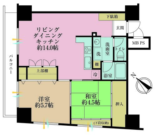ダイアパレス鶴見第２の物件画像