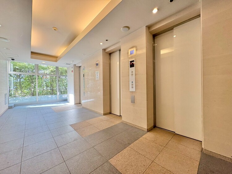 設備 エレベーター完備のため荷物が多くなっても安心。